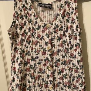 90’s Vintage Floral Sun Dress